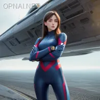 Hyper-Realistic Anime Tribute: EVA Plugsuit Beau...