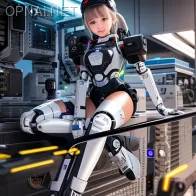 Graceful Innovation: The Robotic Girl