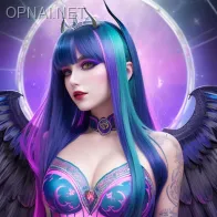 Enigmatic Vampiress: Morrigan's Masterpiece