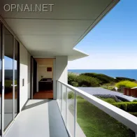 Mid-Century Modern Coastal Elegance