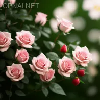 Enchanted White Roses in Cinematic Splendor