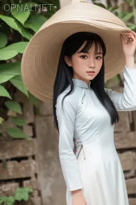 Portrait of an 18-Year-Old Vietnamese Beauty