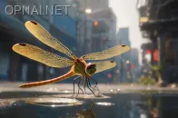 Dragonfly Metamorphosis in 8K: Digital Artistry ...