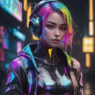 Cyberpunk Goddess