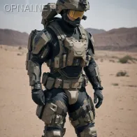 Advanced High-Tech Military Suit