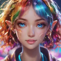 Rainbow Goddess: A Technicolor Dream