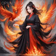 Phoenix's Fiery Guardian
