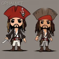 Chibi Jack Sparrow: Miniature Pirate Extraordina...