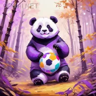 Purple Panda's Autumn Dance