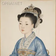 华丽的18世纪中国皇家公主