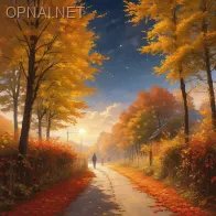 Autumn Symphony: A Tapestry of Golden Landscapes...