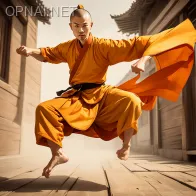 Shaolin Serenity: Defying Gravity in Martial Dan...