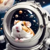 Adventurous Cosmic Hamster