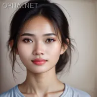 Ethereal Portrait: The Graceful Beauty of a Vietnamese...