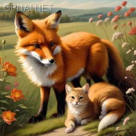 Dances of Wild Elegance: Foxes and Cats in the Summer...