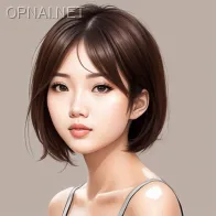 Dazzling Charm: Portrait of a 28-Year-Old Asian ...