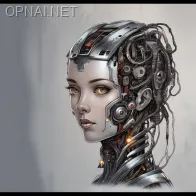 Synthetic Serenity: The Robot Girl
