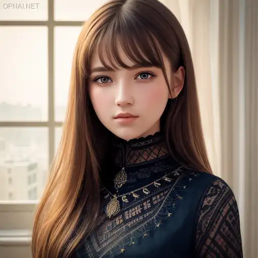 Photorealistic Portrait of a Girl