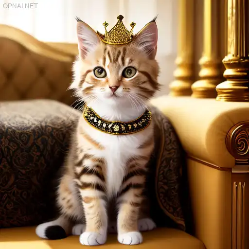 Regal Feline Monarch