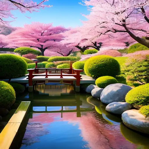 Tranquil Japanese Garden Masterpiece