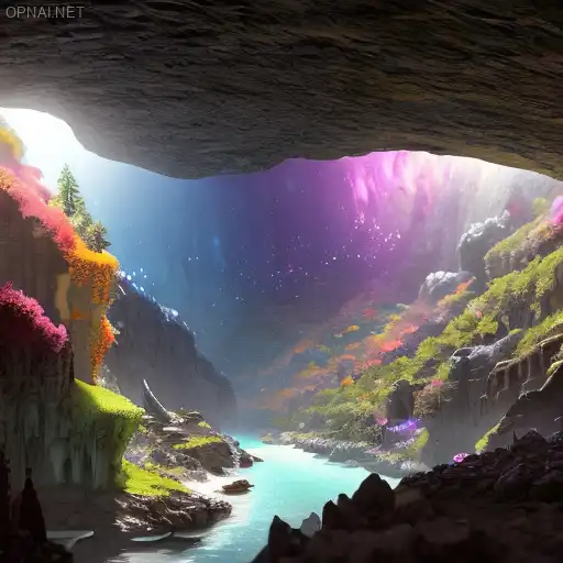 Crystal Wonderland: A Hyperrealistic Masterpiece