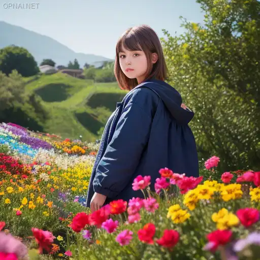 Enchanting Floral Portrait: Canon EOS R6