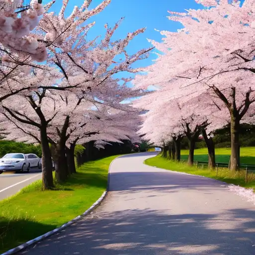 Blooming Elegance: Cherry Blossom Delight