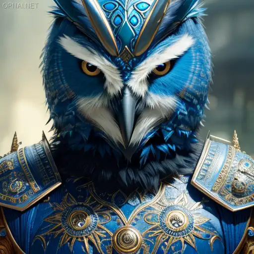 Majestic Digital Owl: A Fusion of Realism and Fa...