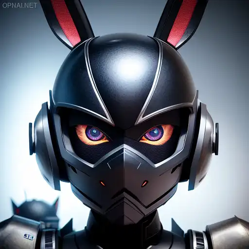 Future-Clad Cybernetic Rabbit