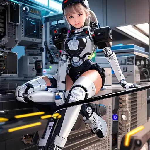 Graceful Innovation: The Robotic Girl