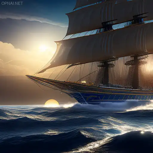 Steampunk Solar Sailing Masterpiece