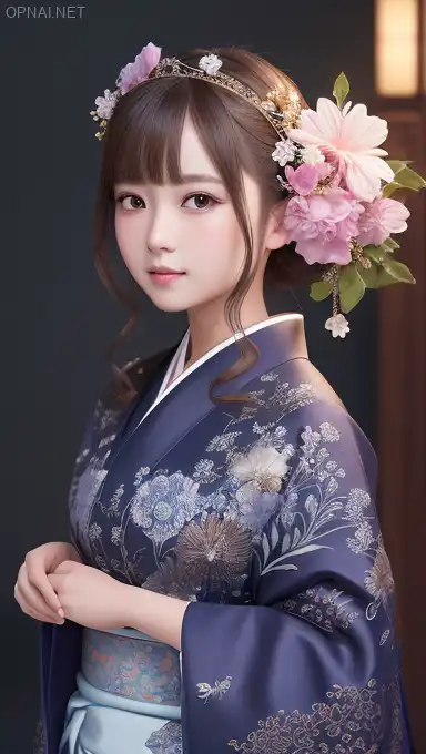 Ethereal Kimono Beauty