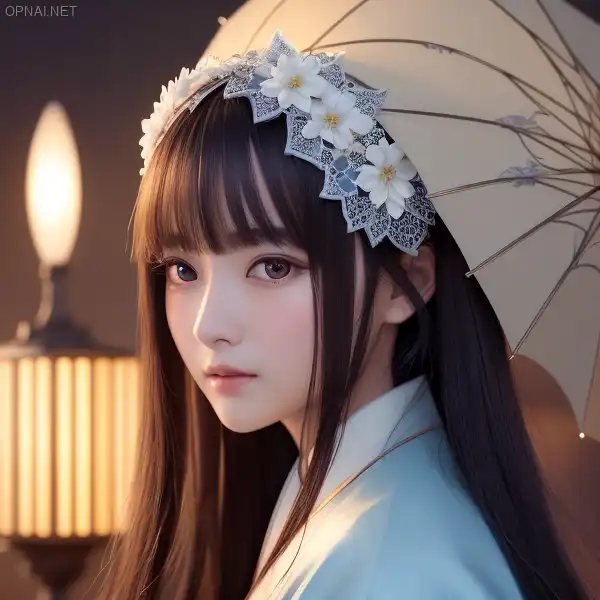 Digital Masterpiece: The Kimono Beauty