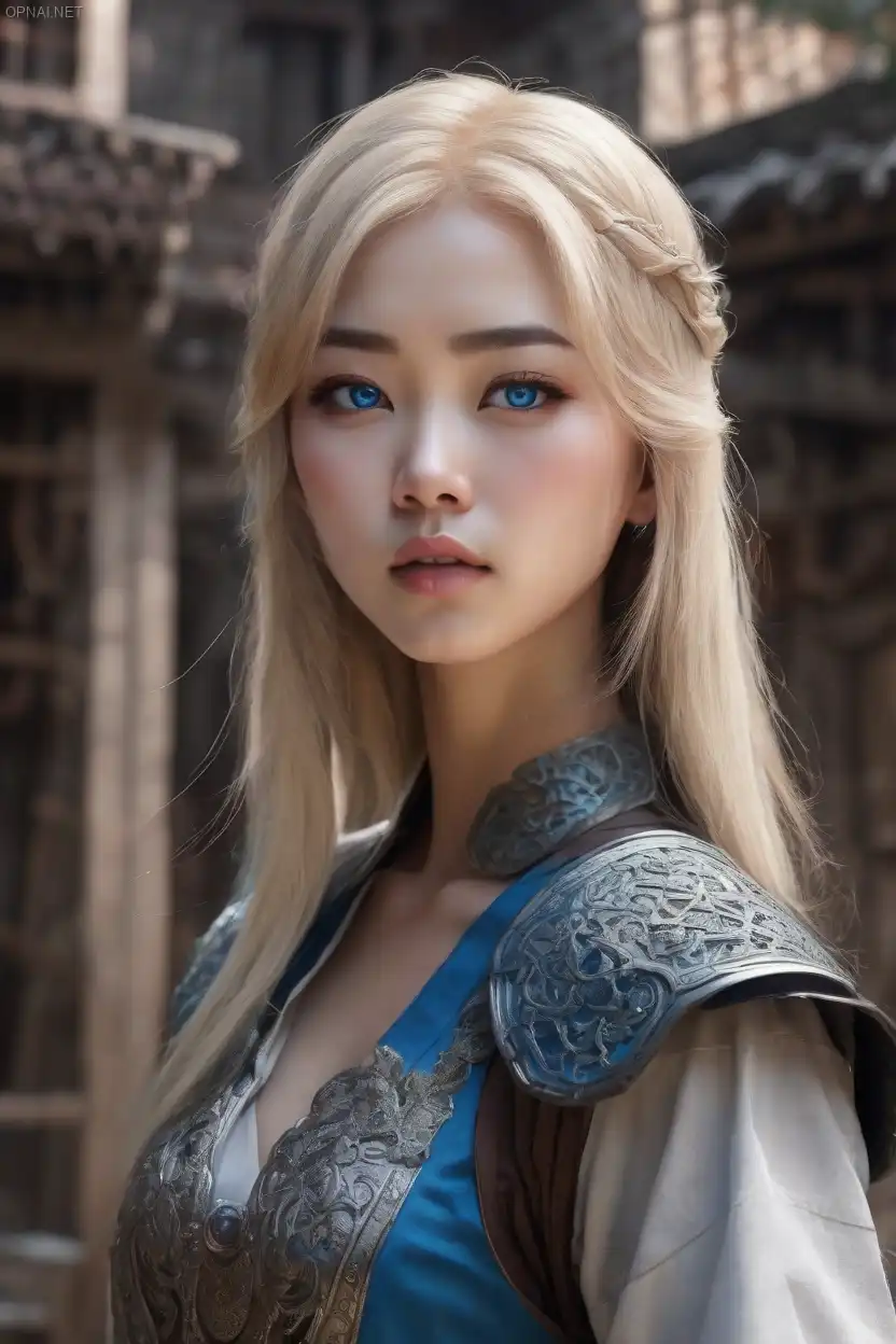Enchanted Beauty: An Asian Muse in 4K Splendor