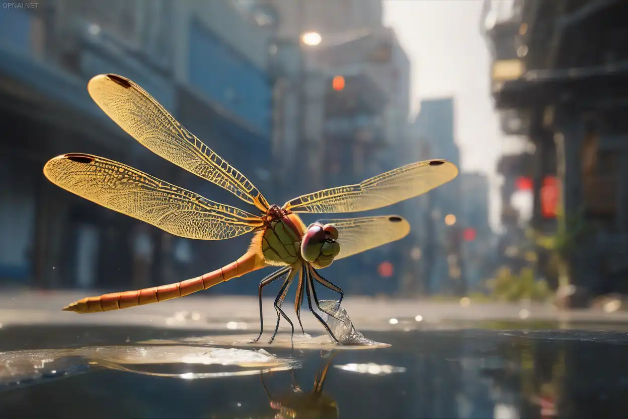 Dragonfly Metamorphosis in 8K: Digital Artistry ...