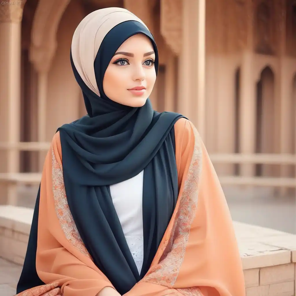 Elegant Beauty: The Captivating Hijab Girl