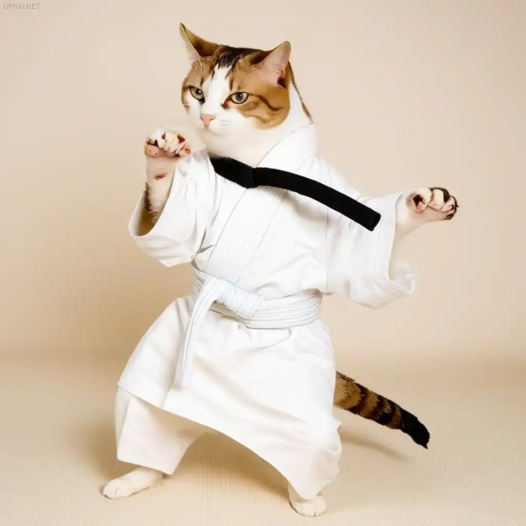 Karate Cat: The Feline Warrior