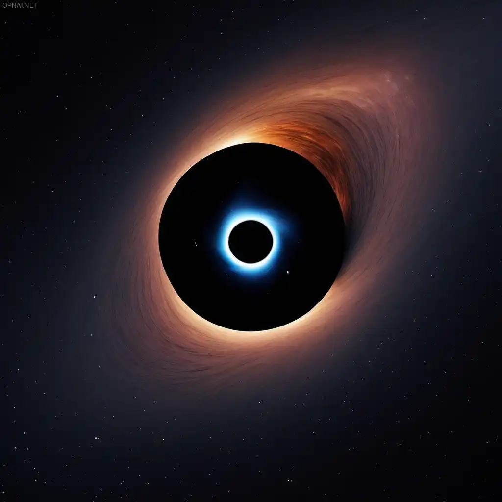 Cosmic Ballet: A Captivating Black Hole Wallpape...