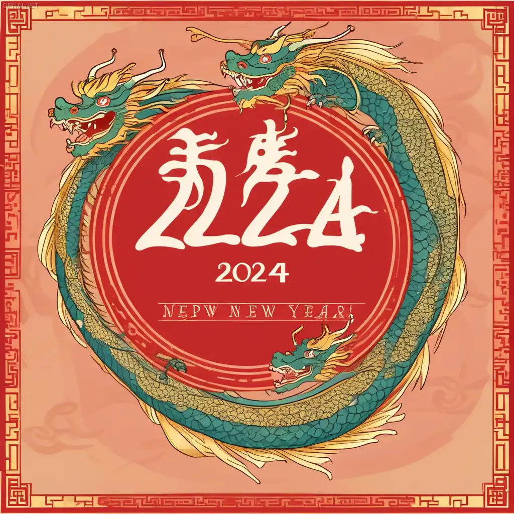Dragon's Blessing: A Vibrant Lunar New Year...