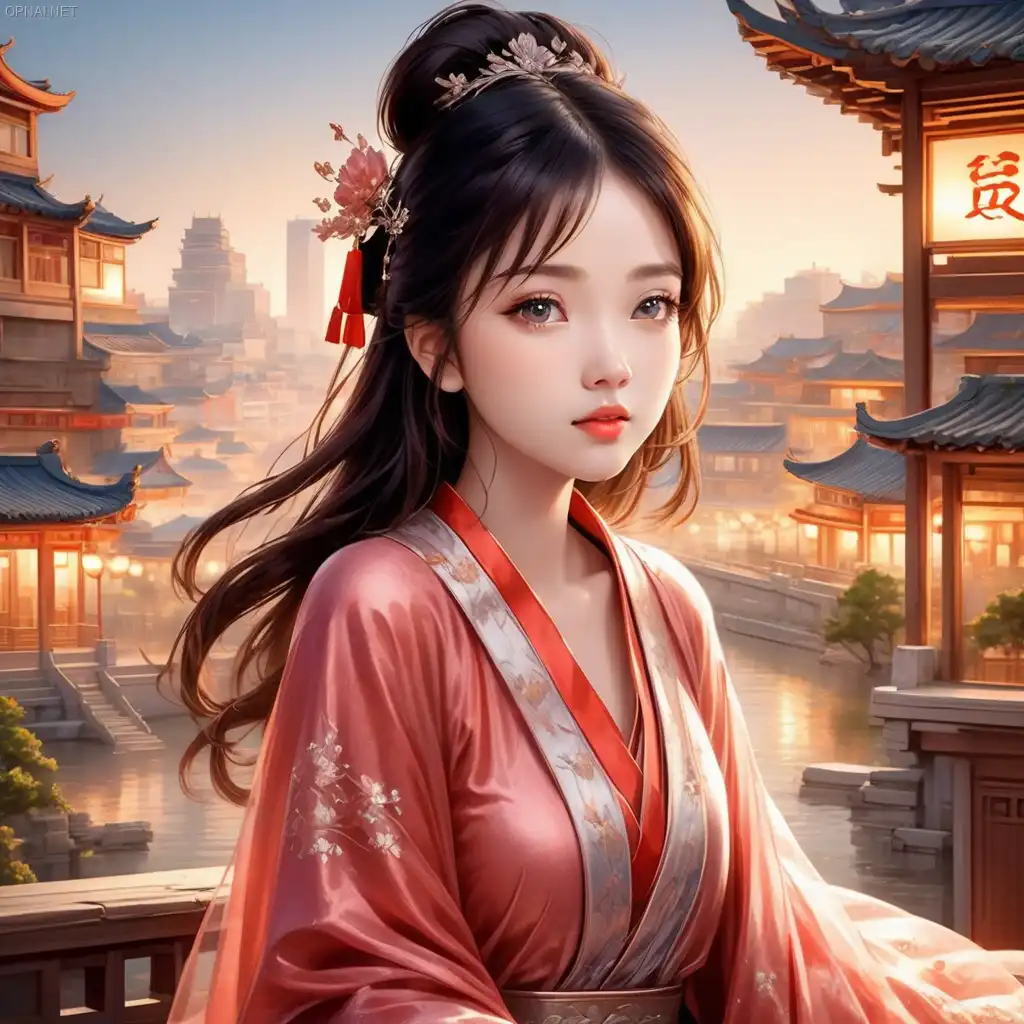 Digital Symphony: Ethereal Maidens in a Chinese ...