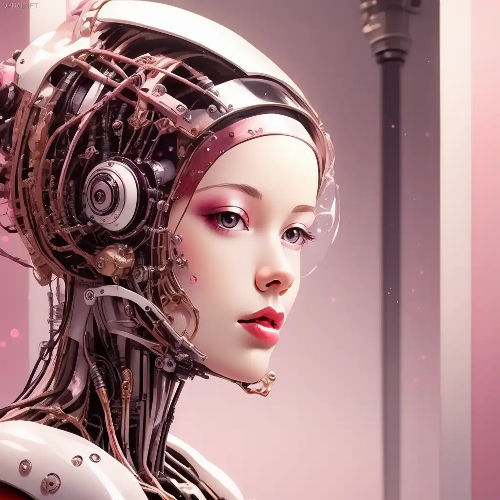 Ethereal Romance: The Marvel of a Romantic Robot...