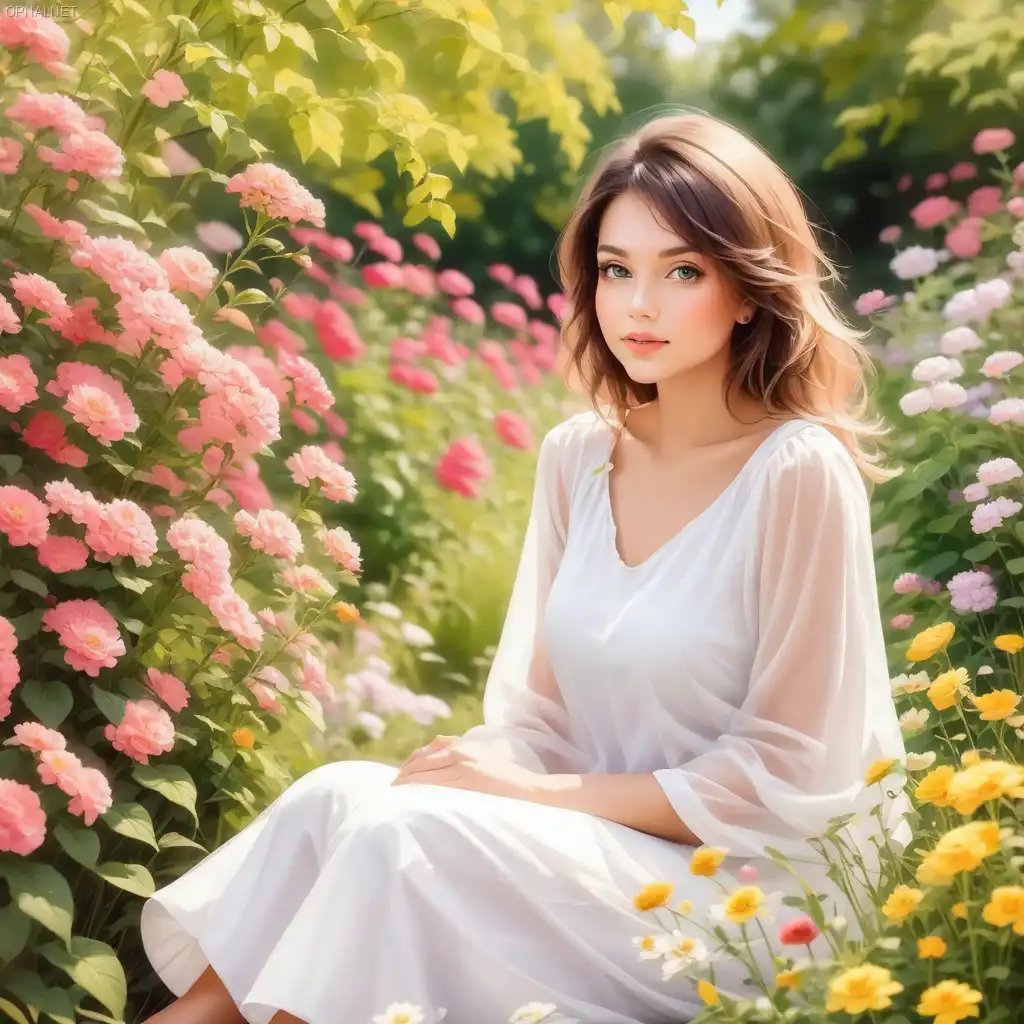 Ngọc Lấp Lánh: Người Đẹp Trong Vườn Hoa