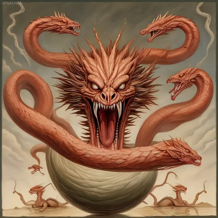 Serpentine Resilience: The Hydra's Legend