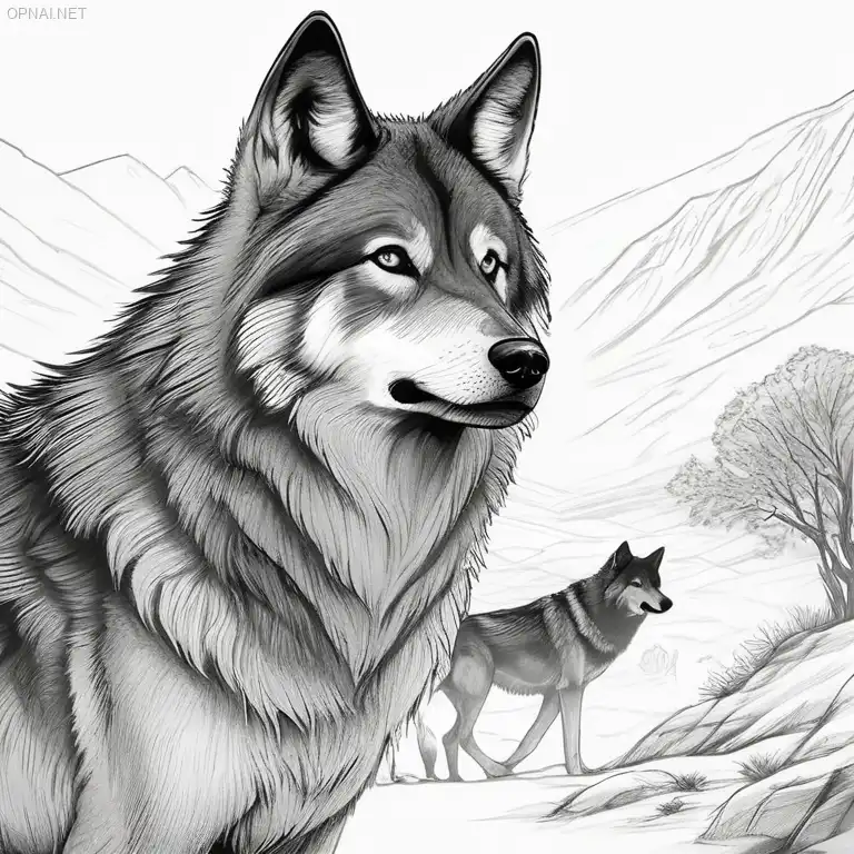 Wolves' Valley: A Majestic Wilderness