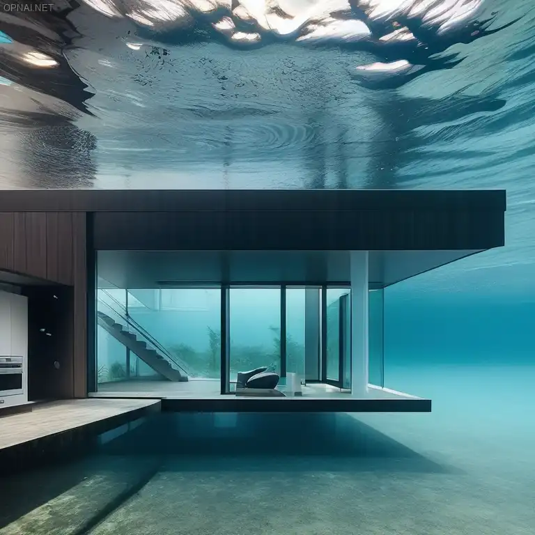 Submerged Serenity: A Futuristic Underwater Oasi...