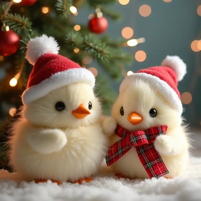 Cute Chicks Xmas