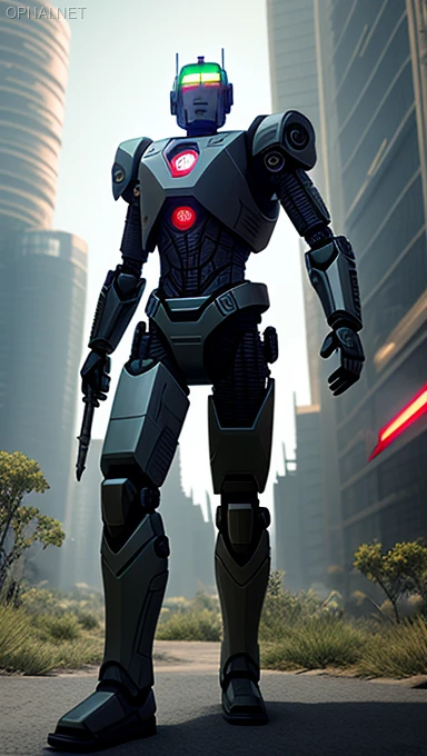 Stealth Cyborg Warrior: Nature & Machine