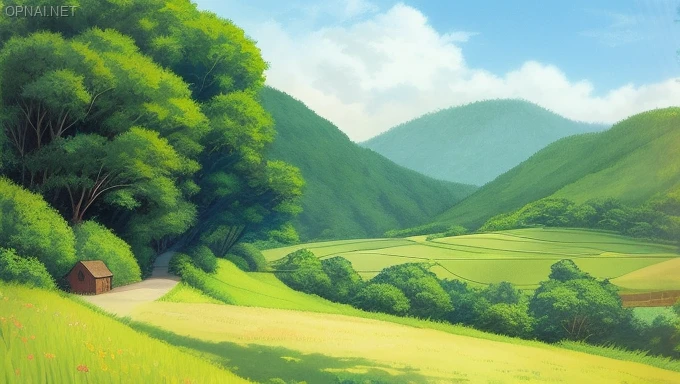 Enchanted Studio Ghibli Countryside
