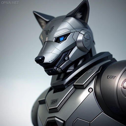 Wolf-Inspired Robot: A Digital Masterpiece