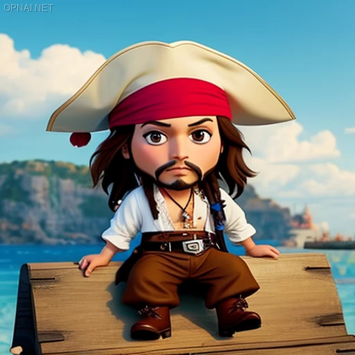 Chibi Jack Sparrow: Miniature Pirate Marvel